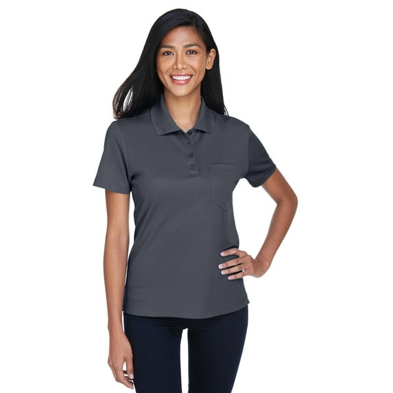 Ash City - Core 365 Ladies' Origin Performance Piqué Polo with Pocket - 78181P