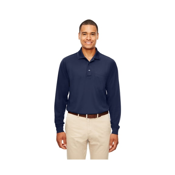 Ash City - Core 365 Men'S Long-Sleeve Polo With Pocket, Style 88192P