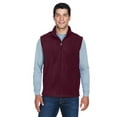 thumbnail image 1 of CORE365 88191 Men's Journey Fleece Vest-Burgundy-L, 1 of 5