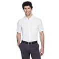 thumbnail image 1 of CORE365 88194 Men's Optimum Short Sleeve Twill Dress Shirt-White-XL, 1 of 5