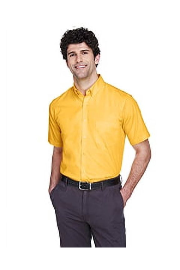 - Core 365 Men's Optimum Short-Sleeve Twill Shirt