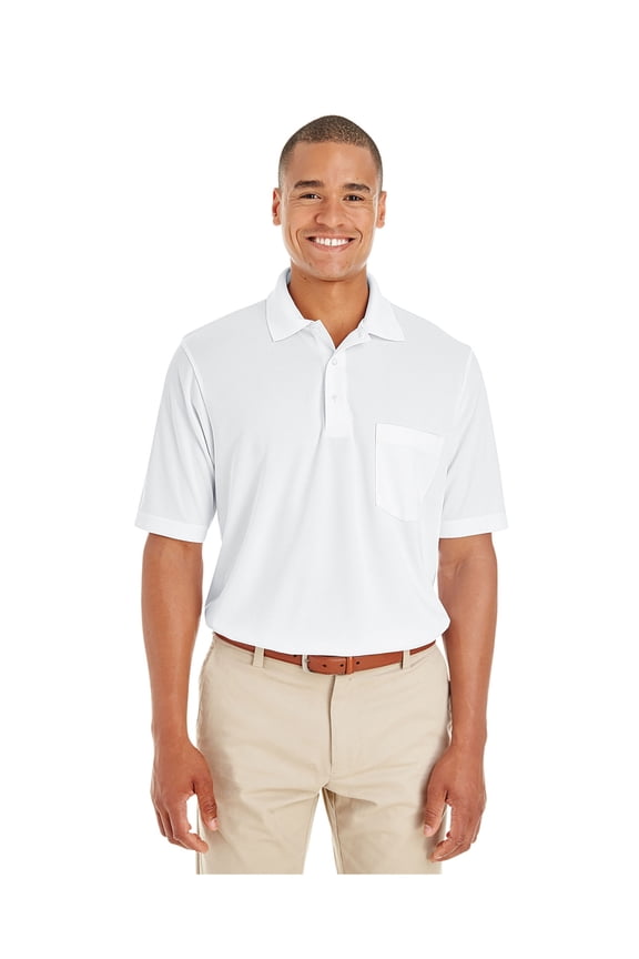 - Core 365 Men's Origin Piqué Polo With Pocket, Style 88181P