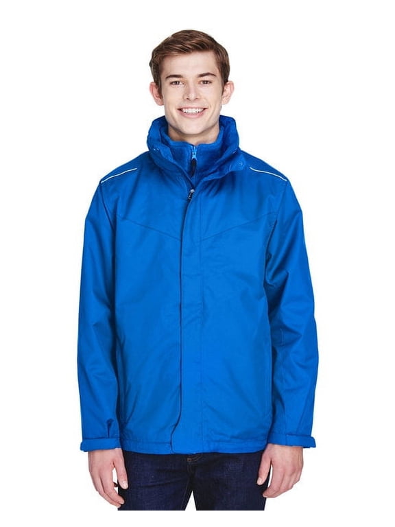 - Core 365 Men's Region 3-in-1 Jacket with Fleece Liner 3XL TRUE ROYAL