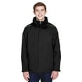 thumbnail image 1 of CORE365 88205T Men's Tall Region 3-in-1 Jacket with Fleece Liner-Black-2XLT, 1 of 3
