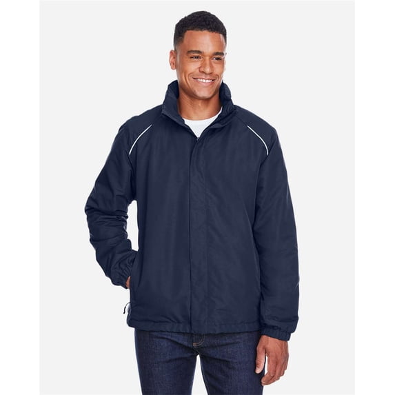 CORE365 88224 Men's Profile Fleece-Lined All-Season Jacket-Classic Navy-5XL