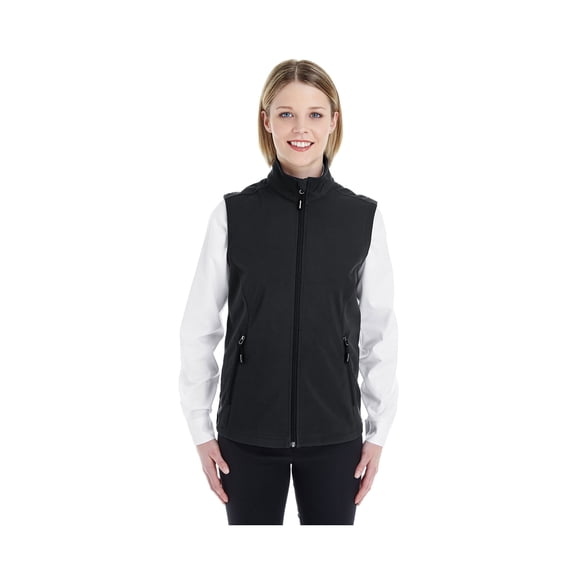 Ash City - Core 365 Women's Cruise Two-Layer Soft Shell Vest, Style CE701W