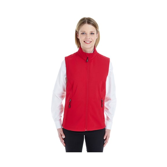 Ash City - Core 365 Women's Cruise Two-Layer Soft Shell Vest, Style CE701W