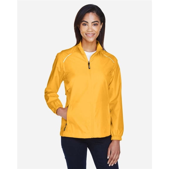 CORE365 78183 Women's Techno Lite Motivate Unlined Lightweight Jacket-Campus Gold-XS