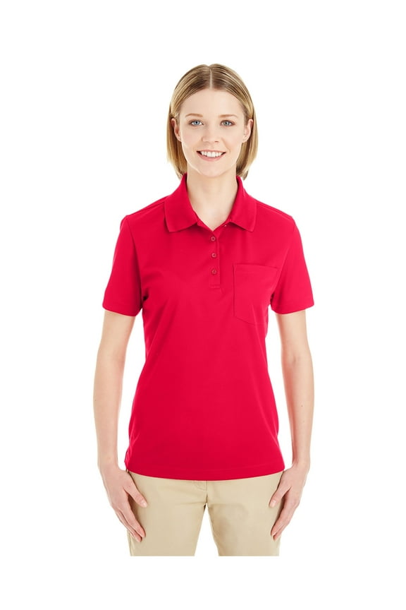 - Core 365 Women's Origin Piqué Polo With Pocket, Style 78181P