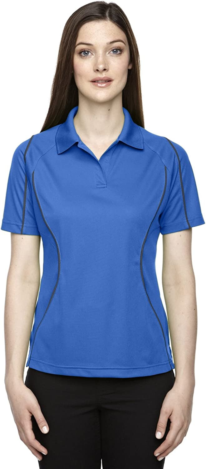 Ash City Extreme Women's Snag Protection Colorblock Polo Mulberry