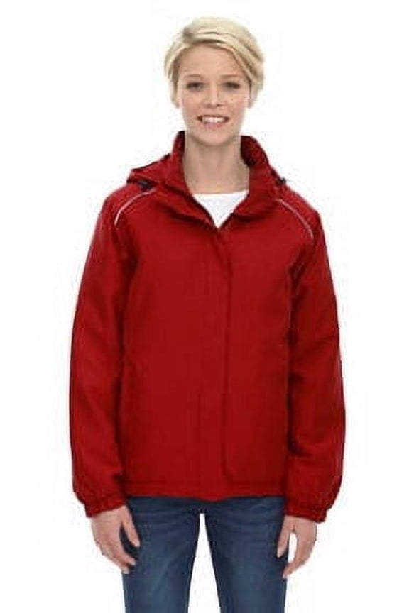 Ladies Brisk Core 365 Jacket (Small, Classic Red)