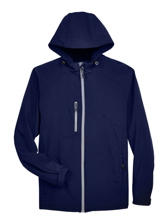 Ash City - North End 88166 Men's Prospect Two-Layer Fleece Bonded Soft Shell Hooded Jacket (2 PACK)