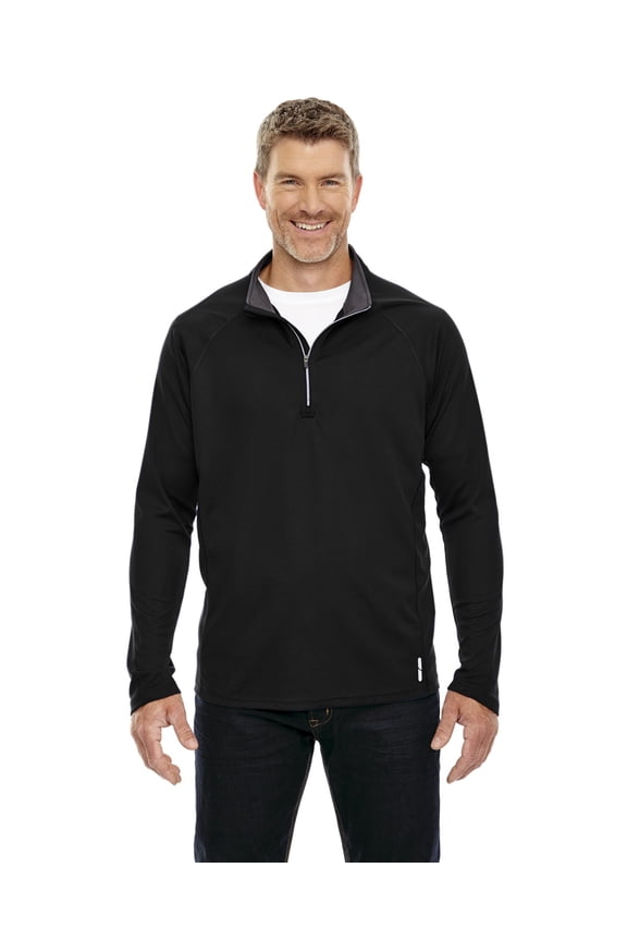 Ash City - North End 88187 Men's Radar Quarter-Zip Performance Long-Sleeve Top