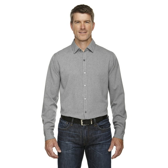 Ash City - North End Men's Mélange Performance Shirt - 88802