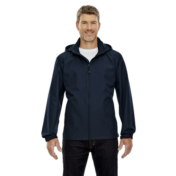 North End 88083 Men's Techno Lite Jacket-Midnight Navy-2XL