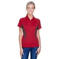 thumbnail image 1 of Ash City - North End Sport Red 78657 Ladies' Serac Utk Coollogik Performance Zippered Polo, 1 of 3