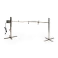 thumbnail image 1 of Ash & Ember 13W Tripod Rotisserie Roaster Stand, Rated 85 LB, Adjustable Height Open Fire Roaster, Round Stainless Steel Spit Rod, Electric BBQ Grill Stand for Pork, Chicken, Lamb, or Goat, 1 of 6