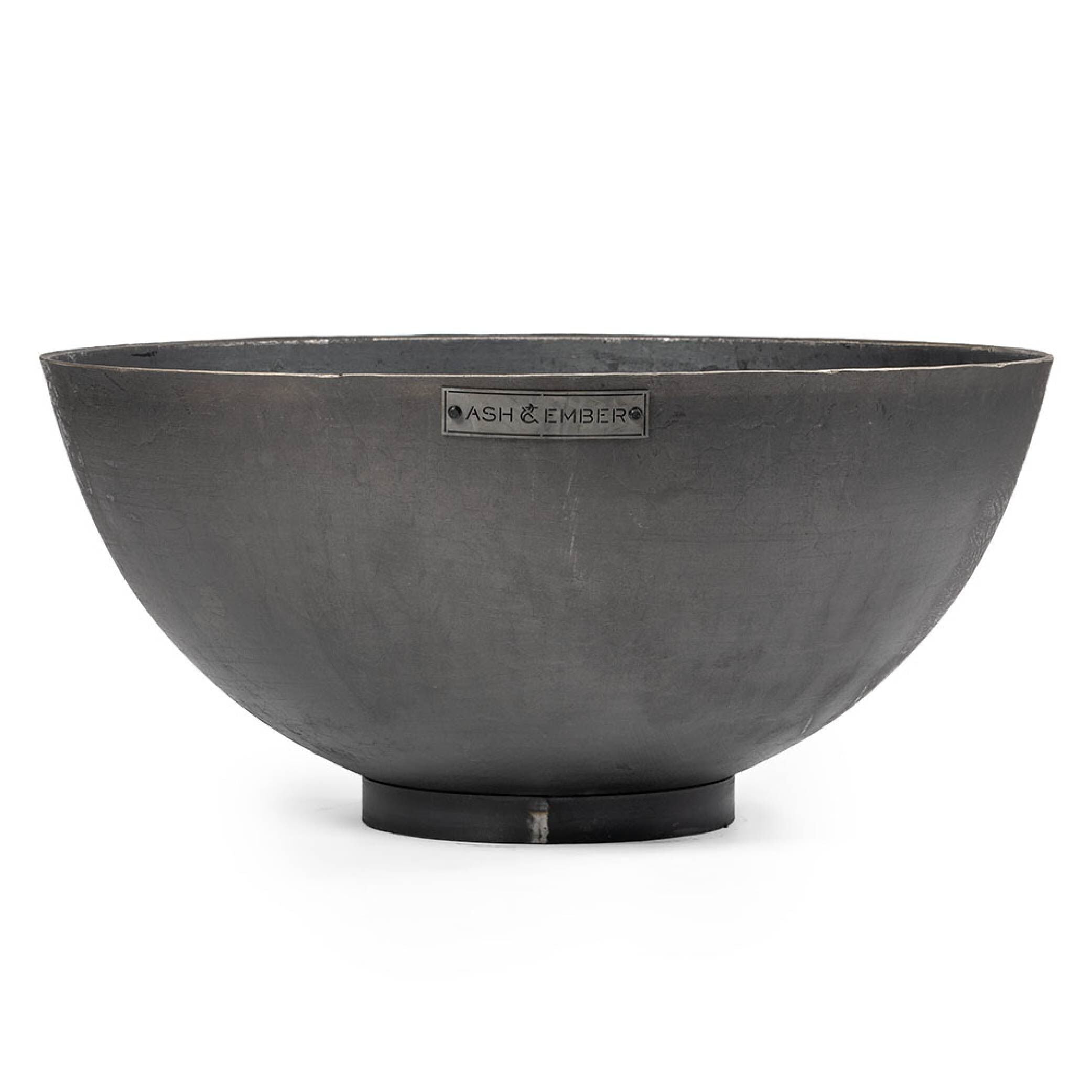 42" Gray Cast Iron Hemisphere Wood Burning Fire Pit