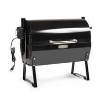 Ash & Ember 4W Rotisserie Spit Roaster Grill, Rated 33 LB, Horizontal Adjustable Spit Rod for Outdoor Charcoal BBQ with Hood, Roast Chicken, Lamb, Pig, Beef