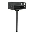 thumbnail image 1 of Ash & Ember Park-Style Grill, 384 Sq. In Jumbo Charcoal Grill, Single Post Outdoor Cooking Backyard BBQ, Camp Grilling Barbecues, 1 of 6