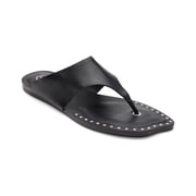 Ash Genius Leather Sandal, 35, Black