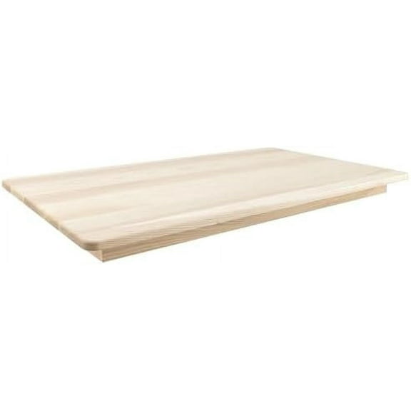 Ash Hardwood RV/Camper Tabletop | Desktop | Island Countertop | Made in America (Raw Unfinished, 24"  x 42" L)