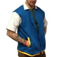 thumbnail image 1 of Ash Ketchum Jacket Shirt Pokemon Original Trainer Costume Go Adult Youth Gift, 1 of 4