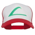 thumbnail image 1 of Ash Ketchum League Expo Embroidered Mesh Cap - White Red OSFM, 1 of 6