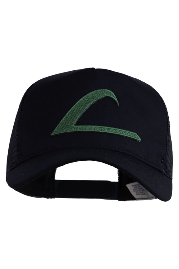 Ash Ketchum League Expo Patched 5 Panel Pet Spun Mesh Cap - Navy OSFM