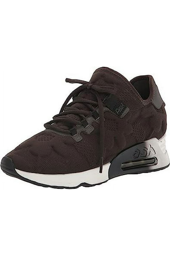 Lift Flower Military Recycled Knit Lace Up Rounded Toe Trainers Sneakers (Military, 11)