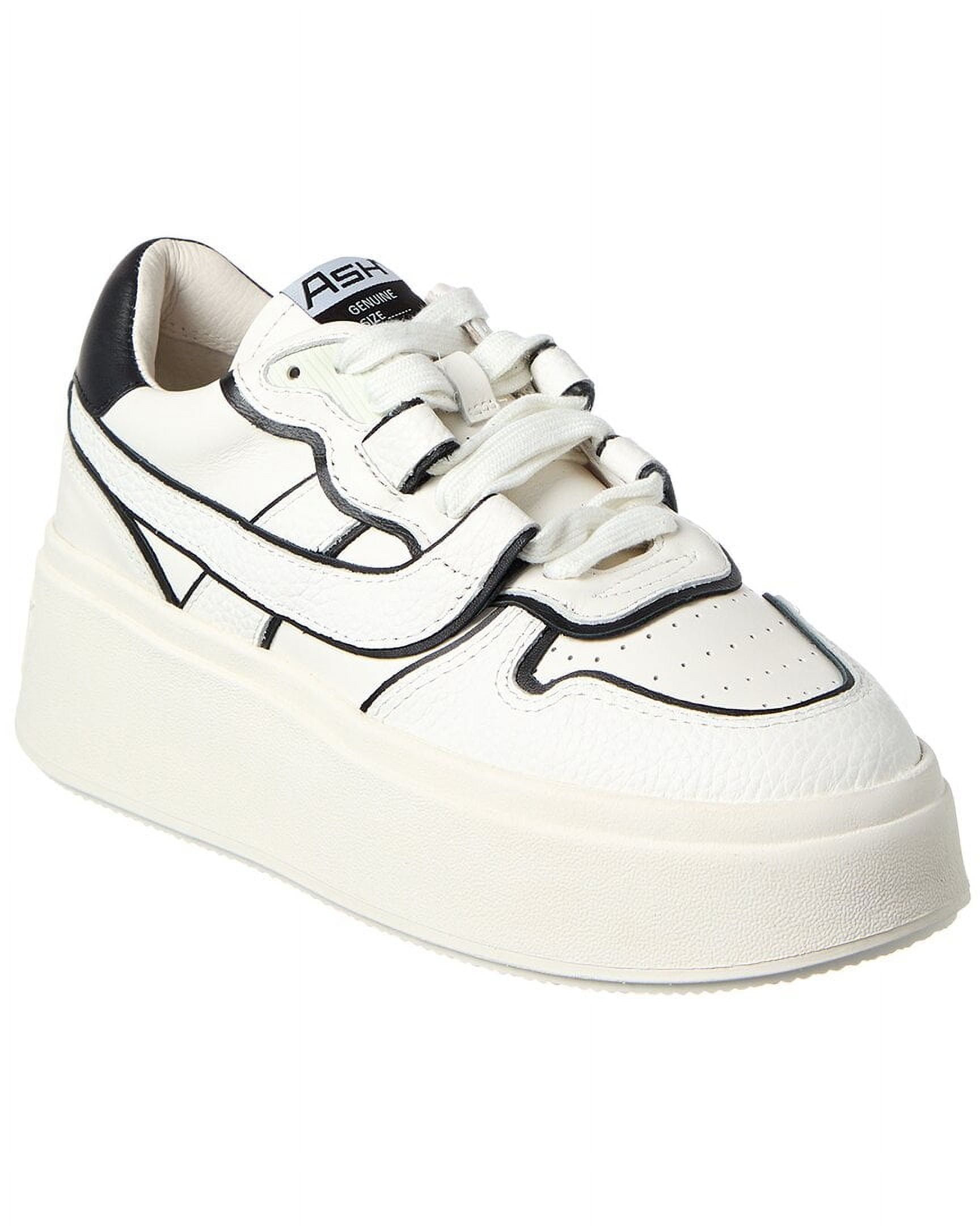 Mitch Leather Sneaker, 38, White