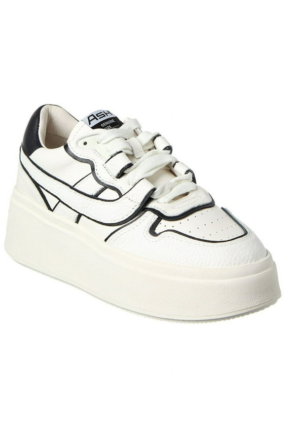 Mitch Leather Sneaker, 40, White
