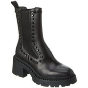 Ash Nile Bis Leather Boots, 35, Black