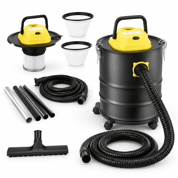 Ash Vacuumner 1000w 4 Gallon Fireplace