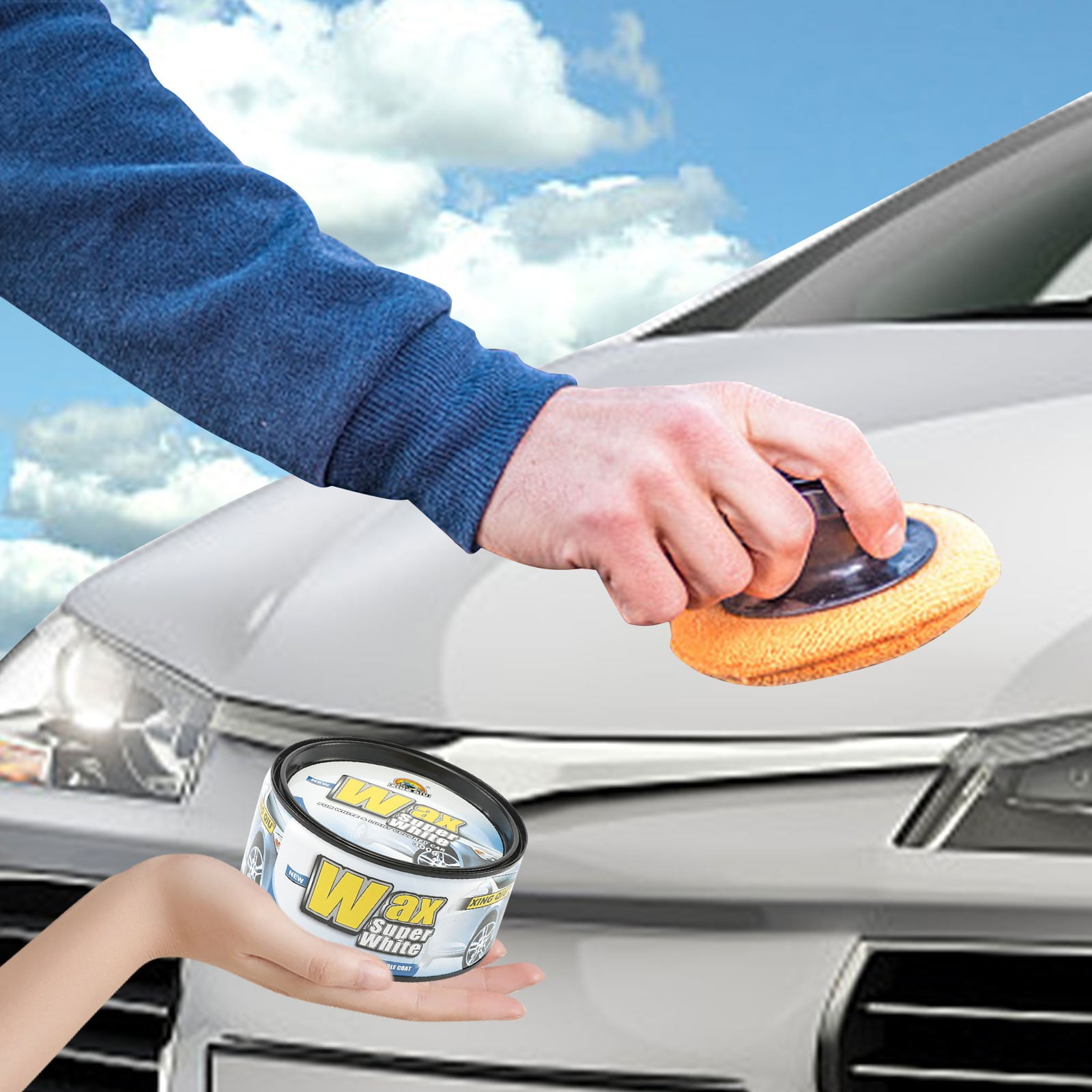 Ash Wax Car Wax Car Supplies Car Wash Maintenance Polishing