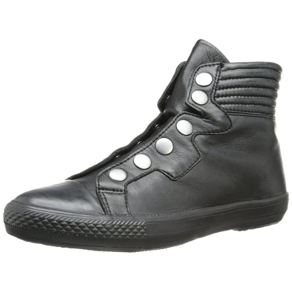 Ash Women's Vespa Fashion Sneaker,Black/Black,35 EU/5 M US