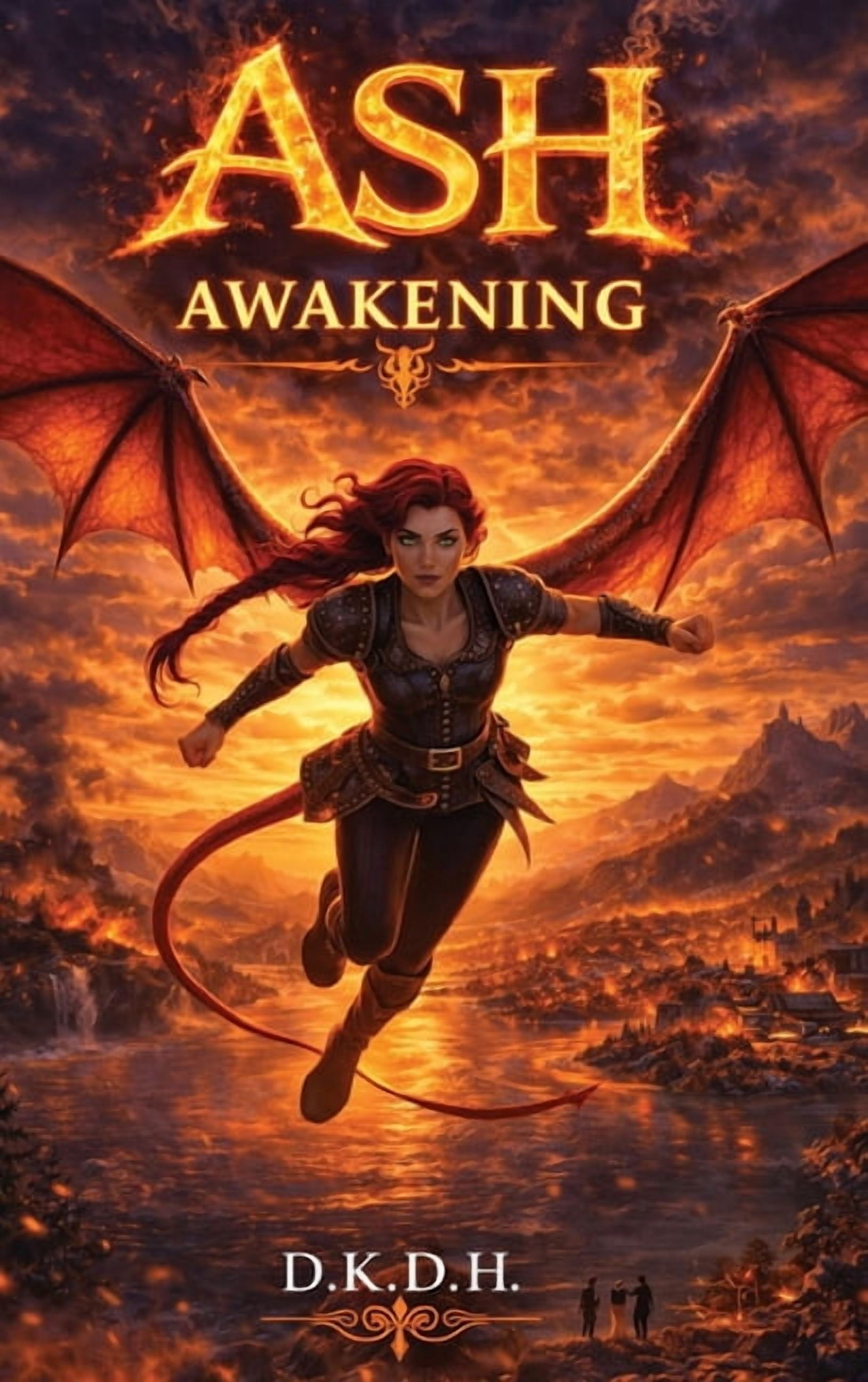 Ash, a Story of Fire, Wings, and Family Ash: Awakening, Book 1, (Hardcover)