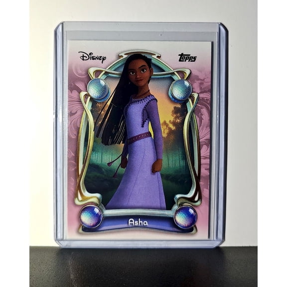 Asha 2025 Topps Disney Wonder #99 Card Wish