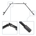 thumbnail image 1 of Ashanti 13/16" Bay Window curtain rod 20"-36", 38"-72" - Black,(ABay-97-2), 1 of 4