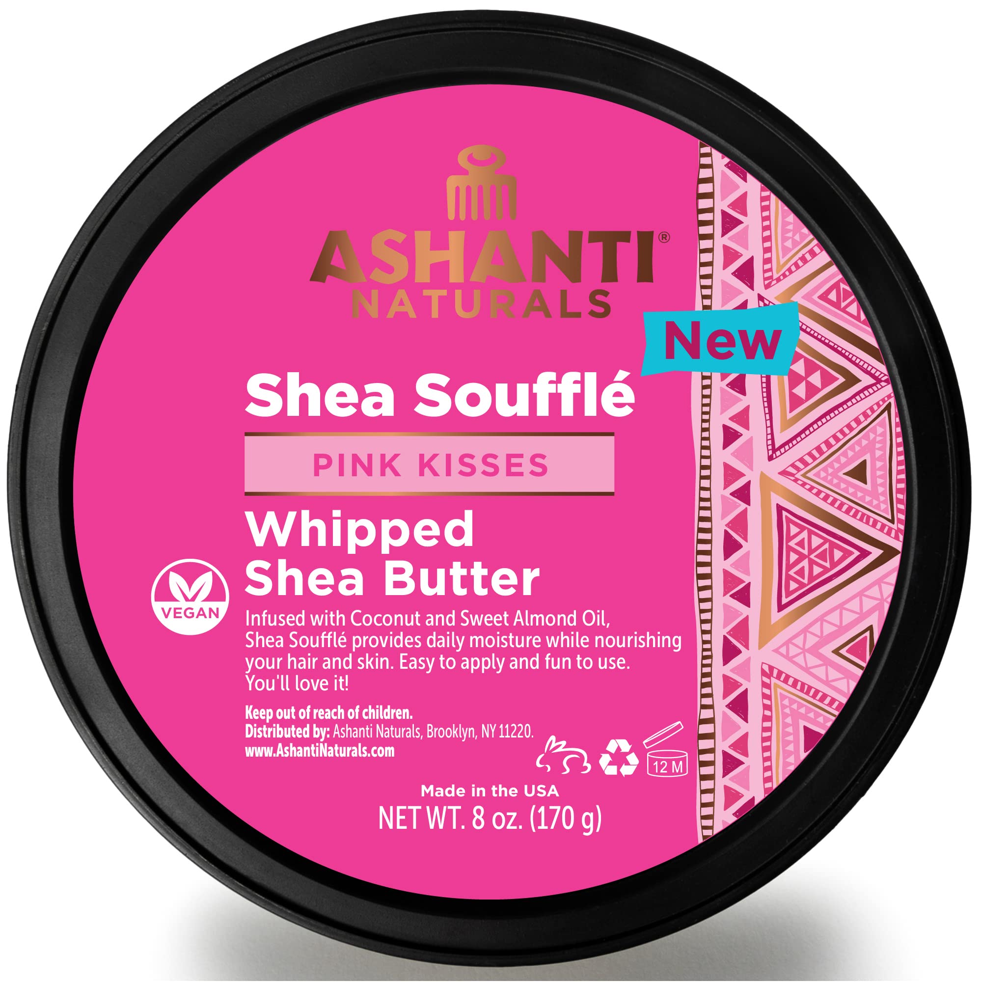 Ashanti Naturals Scented Whipped Shea Butter for Skin African Body