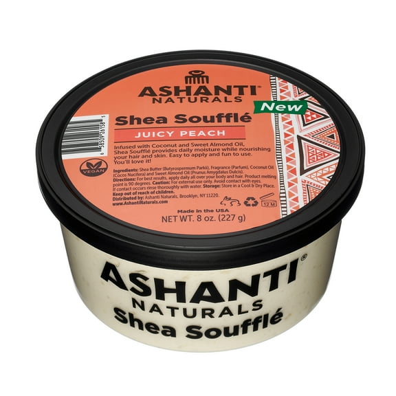 Ashanti Naturals- Shea Souffle Juicy Peach 8 oz