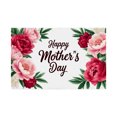 thumbnail image 1 of AshasdS Happy Mother's Day Linen Table Mats Set of 4 12x18 inch for Spring Summer Home Table Decor, 1 of 4