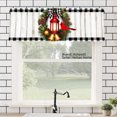 thumbnail image 1 of AshasdS Polyester Window Valance Curtain with Christmas Lantern and Cardinal Design for Home Kitchen Living Room Bedroom Bathroom Decor 54x18 inch, 1 of 5