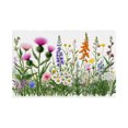 thumbnail image 1 of AshasdS Spring Summer Wildflower Linen Table Mats Set of 4 12x18 inch for Home Table Decor, 1 of 5