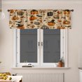 thumbnail image 1 of AshasdS Vintage Pumpkin Window Valance Polyester Rod Pocket Halloween Farmhouse Curtain Valance for Kitchen Dining Room Living Room, 1 of 5