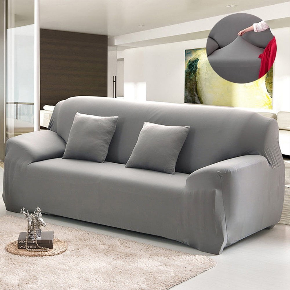 Ashata Elastic Spandex 3 Seaters Recliner Cover Couch Slipcover