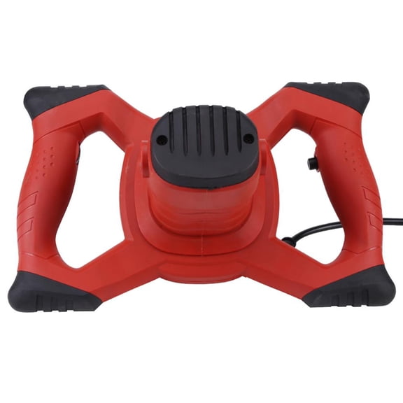 Ashata 1pc Red 1500W Handheld 6-speed Electric Mixer for Stirring Mortar Paint Cement Grout AC 110V, Concrete Mixer, Cement Mixer