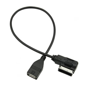 Ashata USB Music Interface AMI MMI AUX MP3 Cable Adapter For S4 S5 S6 ,MP3 Cable Adapter, USB Interface Cable for