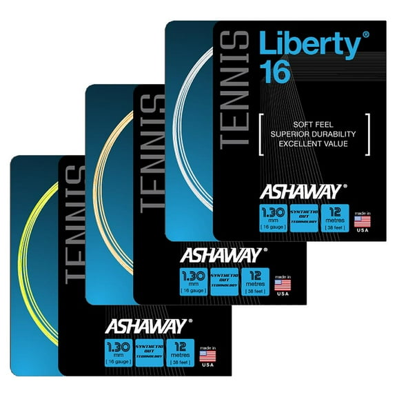 Ashaway Liberty 16G Tennis String (   Gold  )