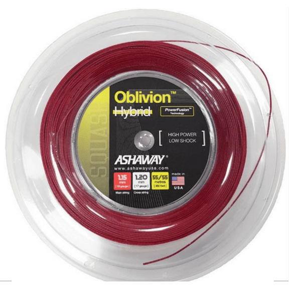 Ashaway Oblivian Hybrid 17/18 Squash String Reel